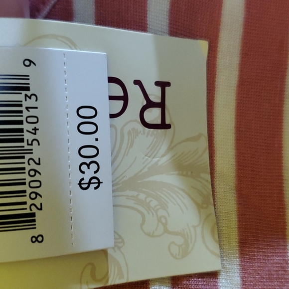 Rewind Rose Tea striped blouse - Picture 3 of 7